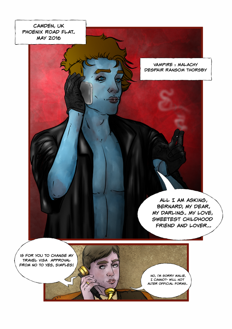 American Prince: Changes page 1