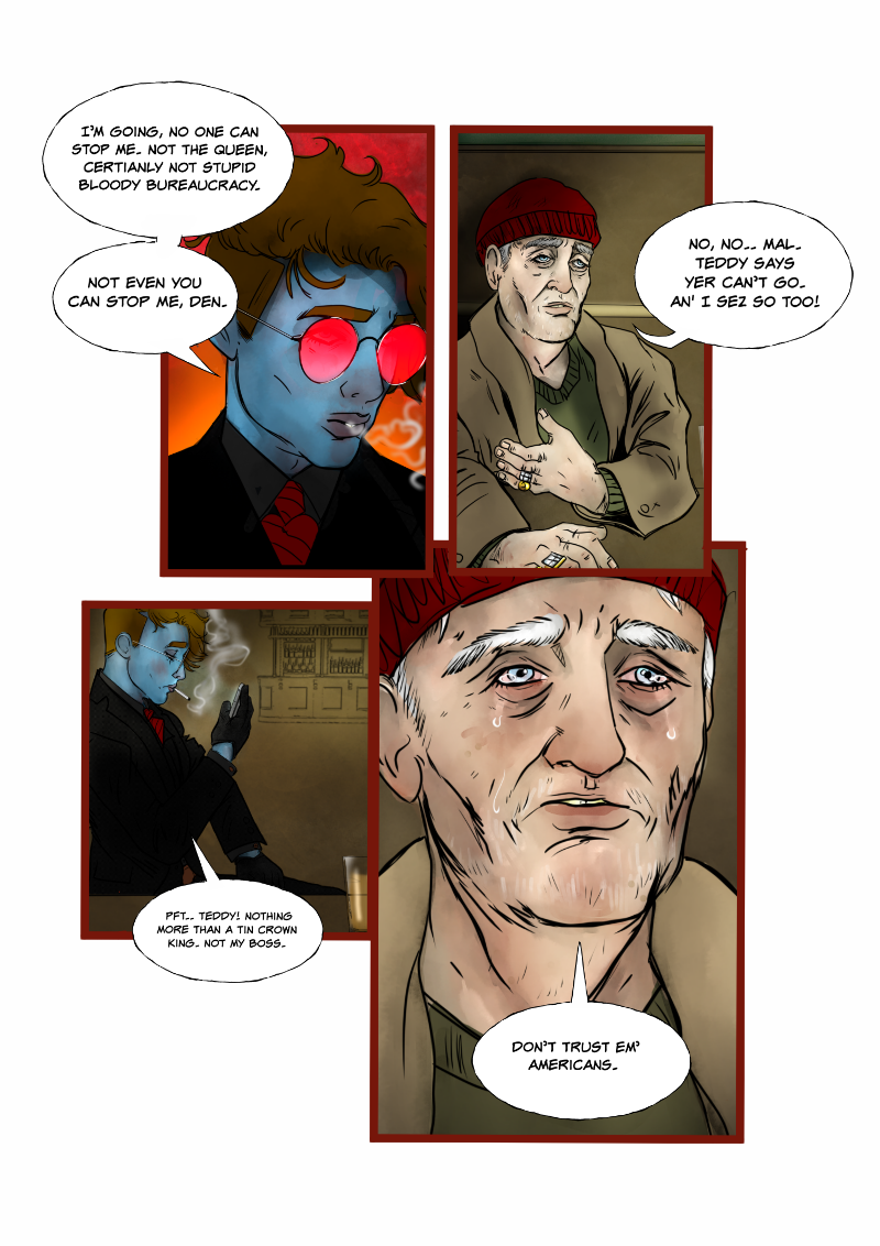 American Prince: Changes page  9