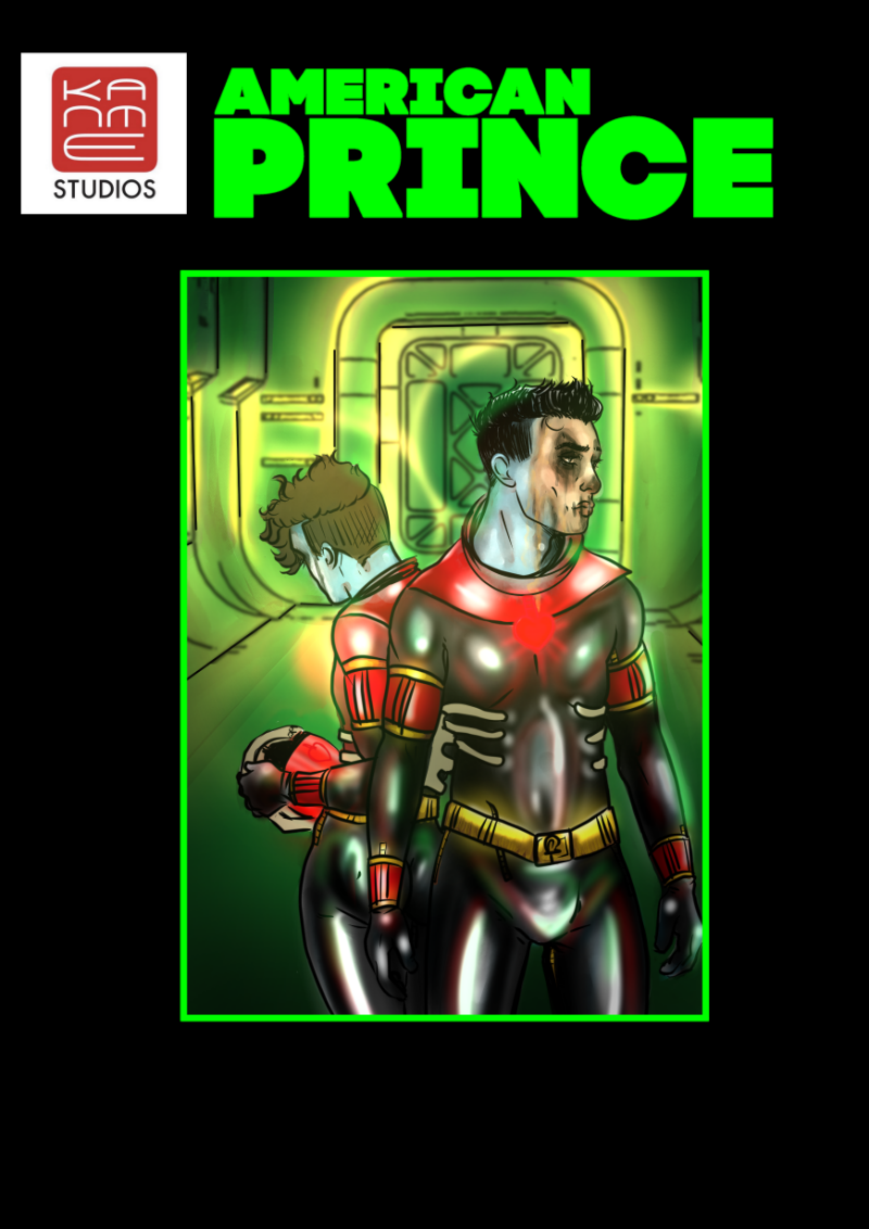American Prince Halloween Prince Chapter 1 cover