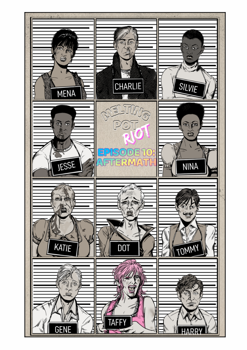 Melting Pot Riot  Chapter 9 : Cover