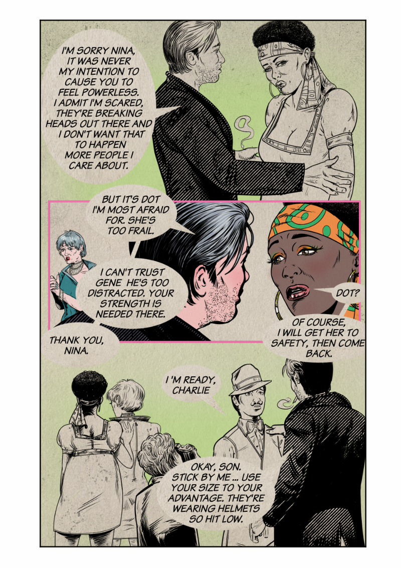 Melting Pot Riot  Chapter 8 : Page 22