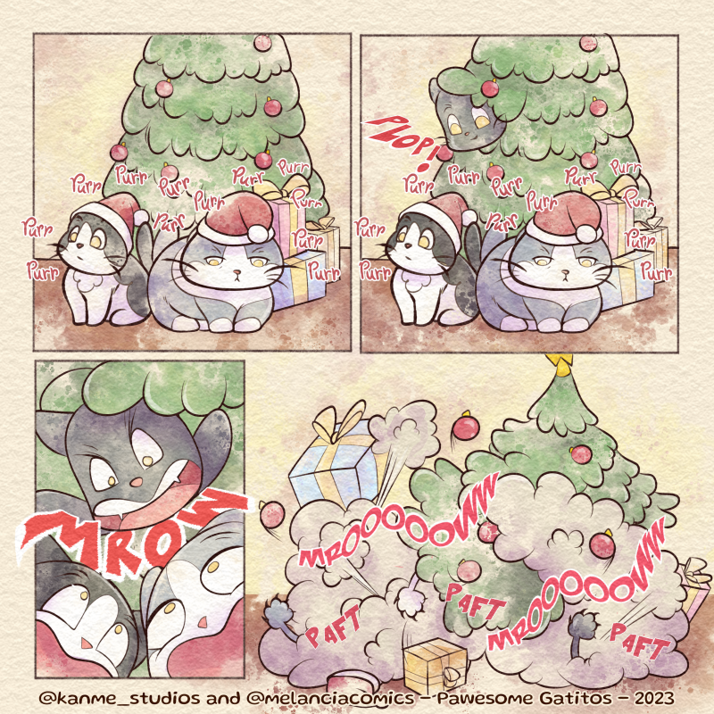 Pawesome Gatitos Xmas!