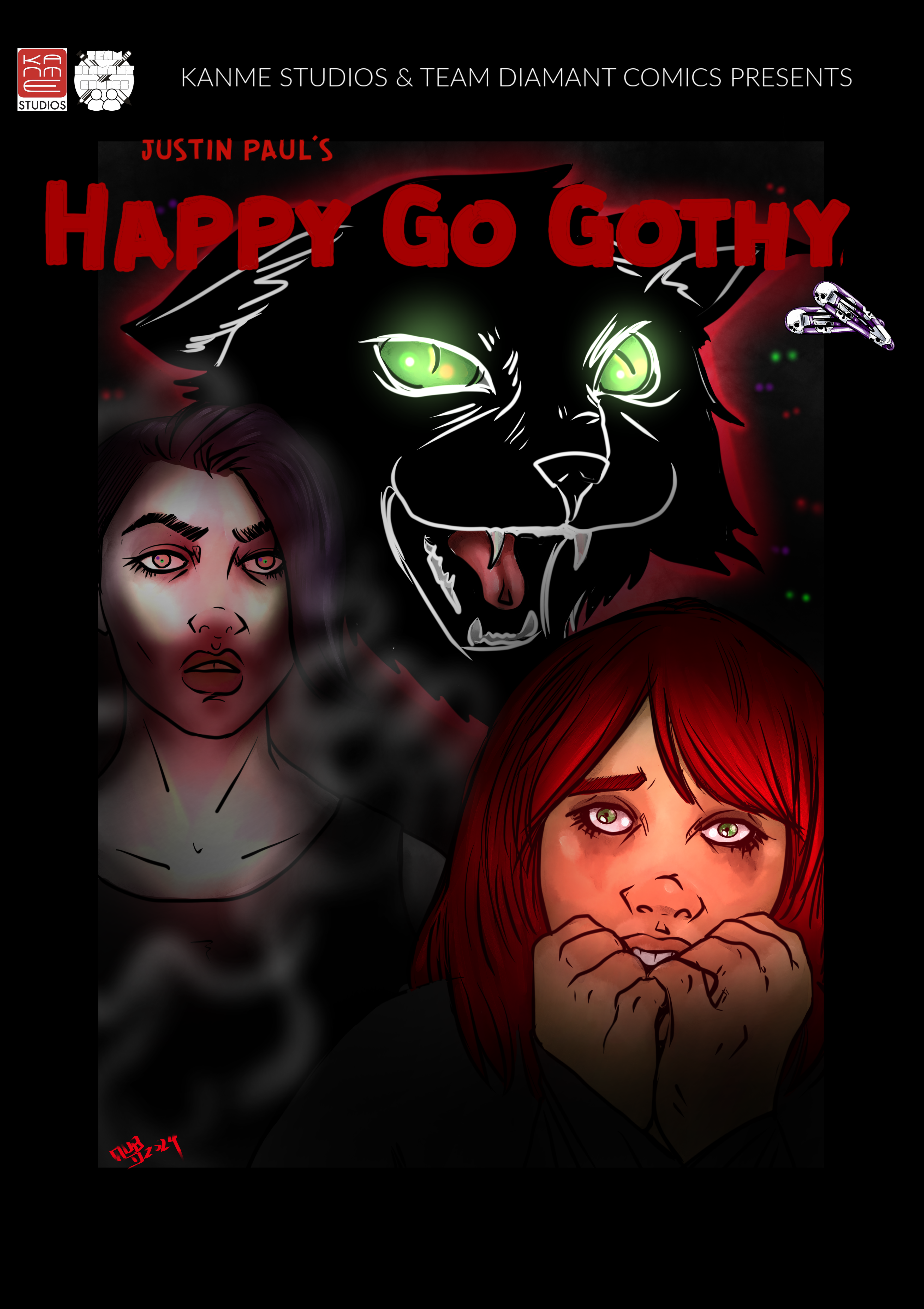 Happy Go Gothy Chapter 3  : Cover