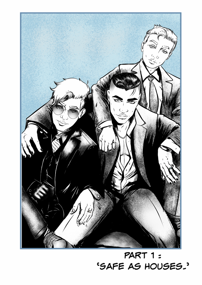 American Prince Divinity : ‘Safe As Houses’  Title page