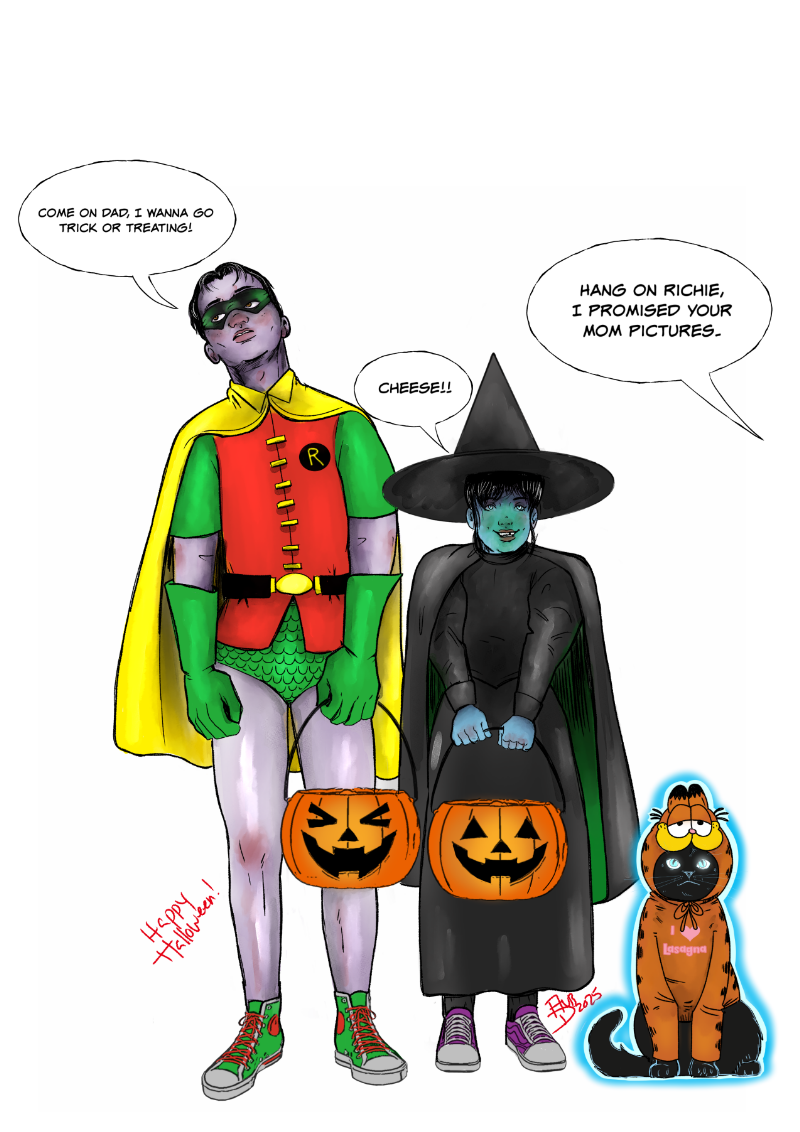 American Prince Divinity : Halloween Art 2025 page 1