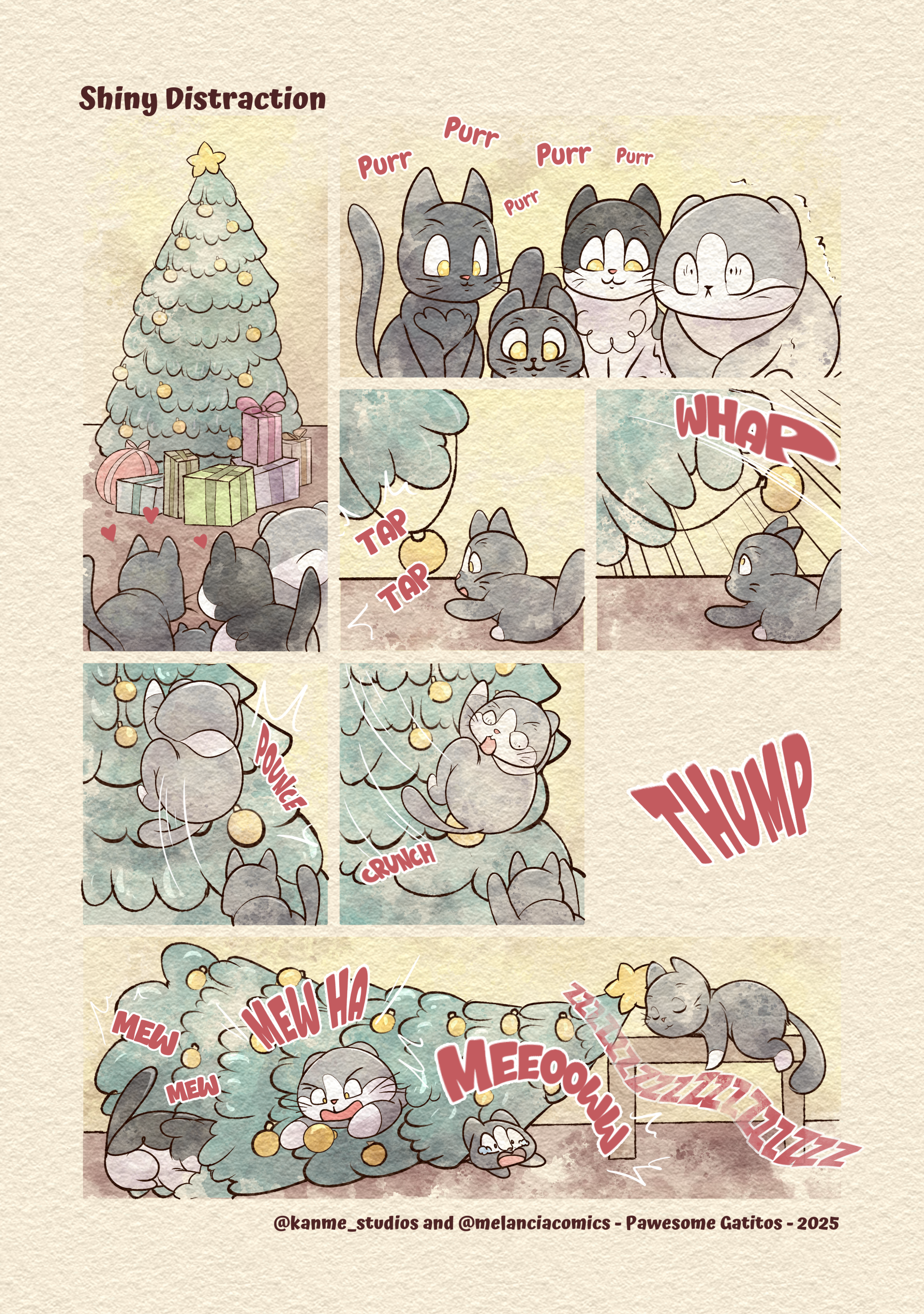 Pawesome Gatitos Xmas 2025